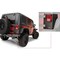Bushwacker 07-16 WRANGLER JK 4DR TRAIL ARMOR REAR CORNERS 14010 - alternate 1